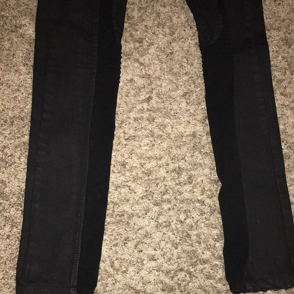 Helmut Lang Black Straight-Leg Pants - Picture 4 of 7